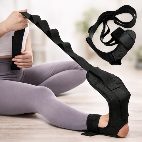 LUMO FlexPro™ Stretch & Mobility Strap – Deep Muscle & Leg Flexibility Trainer