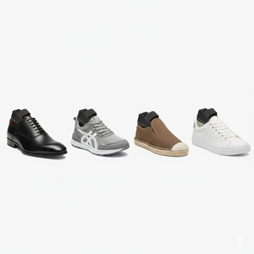 Lumo LiftPro™ Adjustable Heel Lift Insoles | Height Boost & Heel Comfort Support